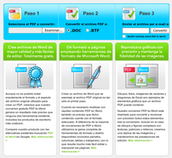 Conversión de documentos PDF en WORD